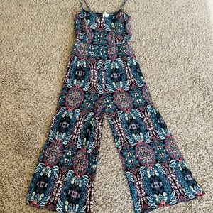 Nordstrom Multicolor Patterned Jumpsuit